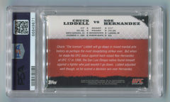 2009 Topps UFC Round 1 Gold #5 Chuck Liddell vs. Noe Hernandez PSA 7 (Rookie) | Eastridge Sports Cards