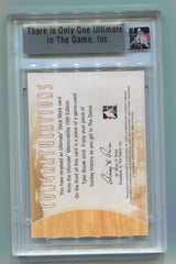 2010-11 ITG Ultimate Memorabilia 10th Edition Stick Work Silver Tyler Bozak #20/24 | Eastridge Sports Cards