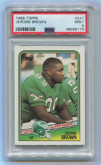 1988 Topps #247 Jerome Brown PSA 9 (Rookie) | Eastridge Sports Cards