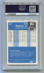 1984 Fleer #17 Cal Ripken PSA 9 | Eastridge Sports Cards