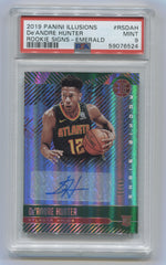 2019-20 Panini Illusions Rookie Signs Emerald #RSDAH De'Andre Hunter #18/25 PSA 9 | Eastridge Sports Cards