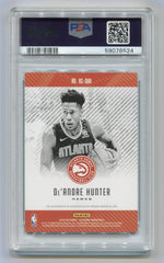 2019-20 Panini Illusions Rookie Signs Emerald #RSDAH De'Andre Hunter #18/25 PSA 9 | Eastridge Sports Cards