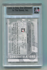 2007-08 ITG Ultimate Memorabilia 8th Edition St. Patrick's Legacy Silver Patrick Roy Montreal Jersey #14/24 | Eastridge Sports Cards