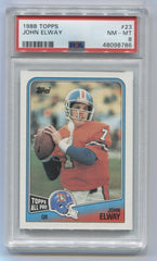1988 Topps #23 John Elway PSA 8 | Eastridge Sports Cards