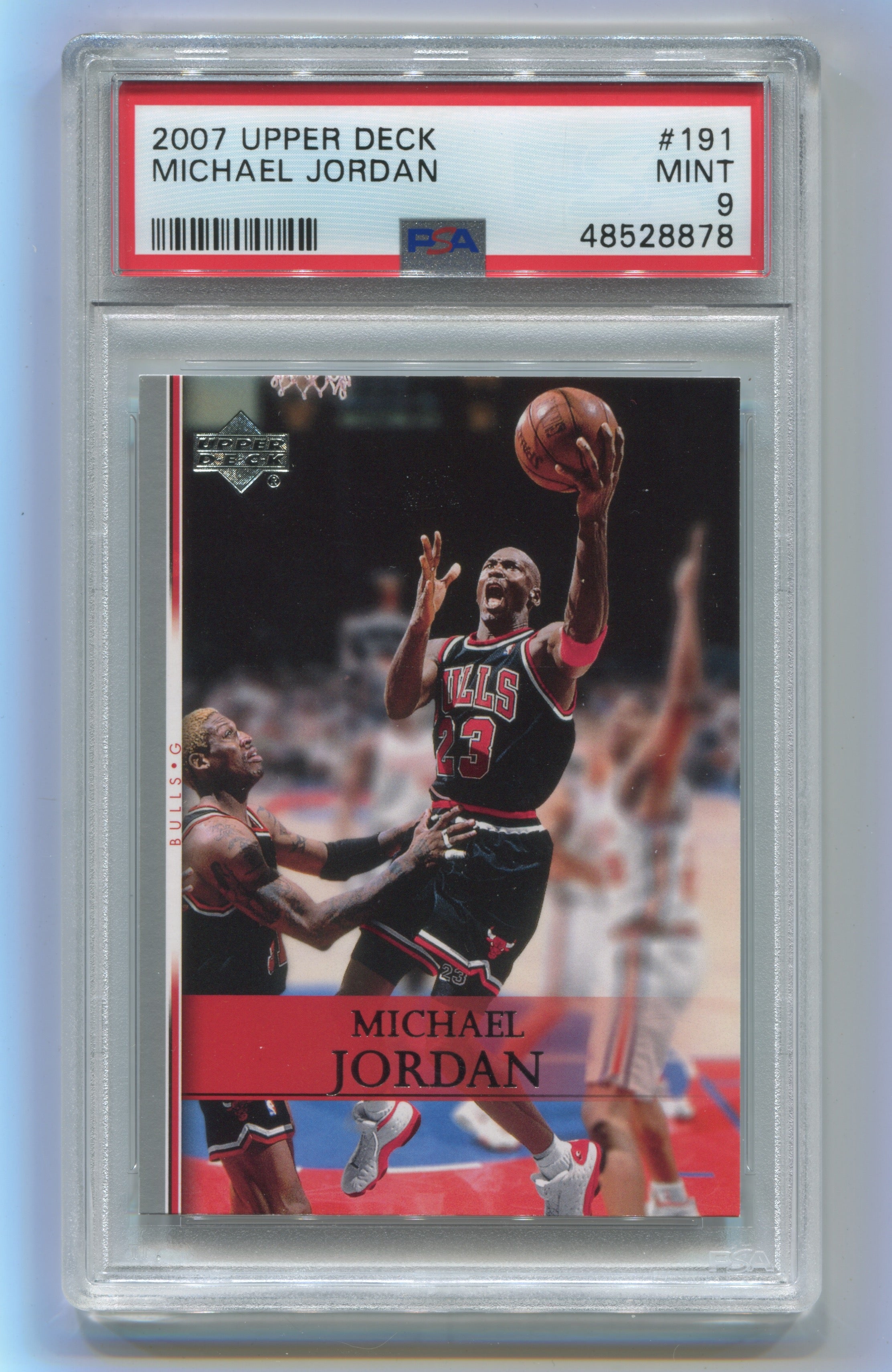 2007-08 Upper Deck #191 Michael Jordan PSA 9 | Eastridge Sports Cards