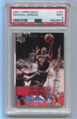 2007-08 Upper Deck #191 Michael Jordan PSA 9 | Eastridge Sports Cards