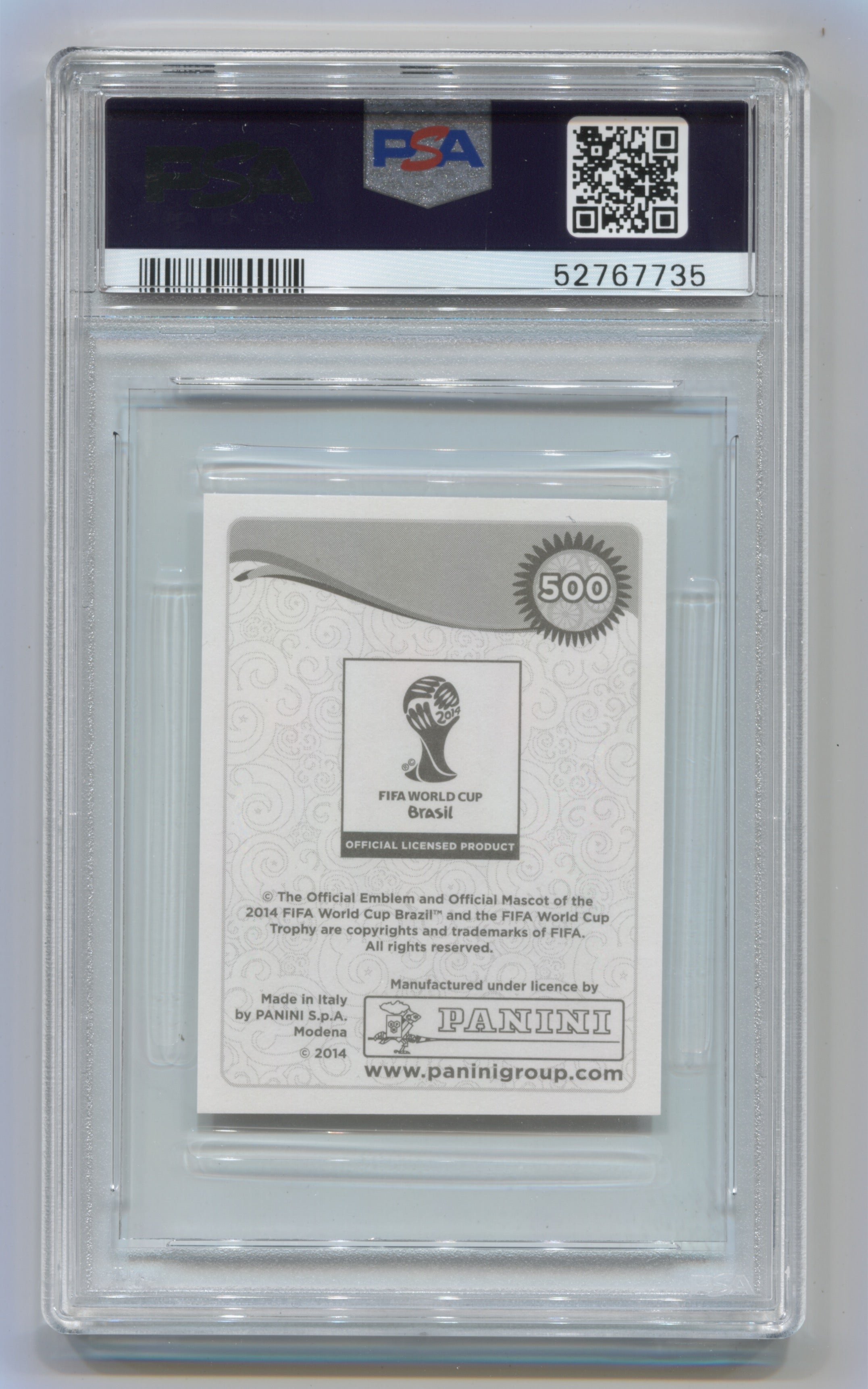 2014 Panini World Cup Stickers #500 Mario Gotze PSA 10 | Eastridge Sports Cards