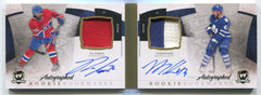 2010-11 The Cup Rookie Bookmarks Dual Autographs #RBKPKNK P.K. Subban/Nazem Kadri #23/25 | Eastridge Sports Cards