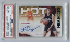 2021-22 Hoops Hot Signatures Rookies Green #30 Franz Wagner PSA 8 (Rookie) | Eastridge Sports Cards