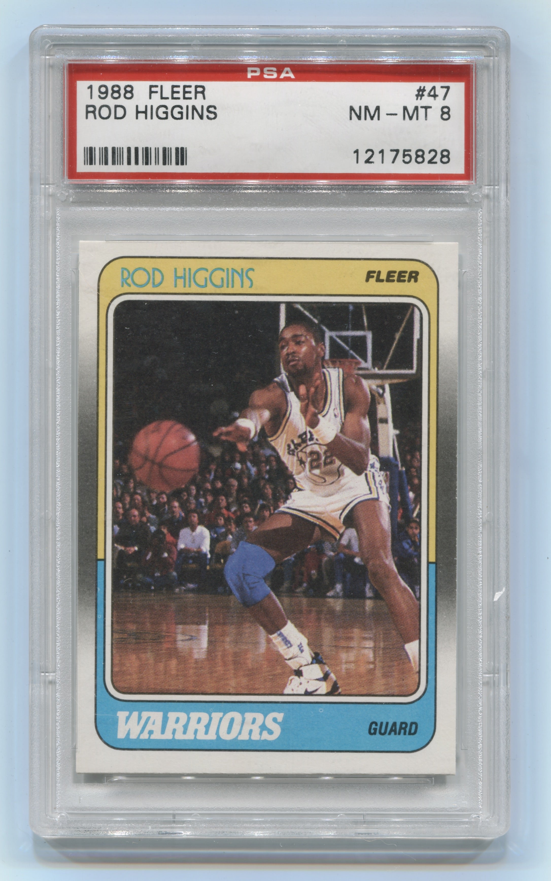 1988-89 Fleer #47 Rod Higgins PSA 8 | Eastridge Sports Cards