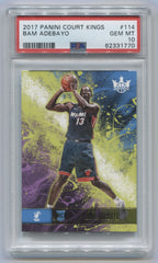 2017-18 Court Kings #114 Bam Adebayo PSA 10 (Rookie) | Eastridge Sports Cards