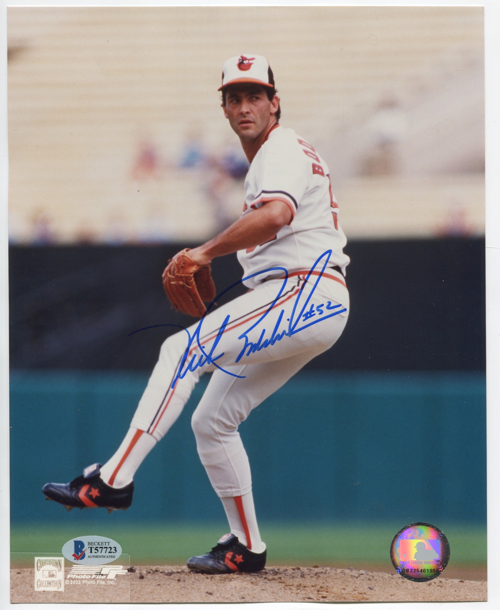 Mike Boddicker Signed 8x10 Photo