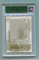 2008-09 ITG Ultimate Memorabilia 9th Edition Base Card Silver Patrick Roy #88/90 | Eastridge Sports Cards