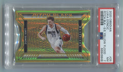 2020-21 Panini Obsidian Pitch Black Electric Etch Yellow Flood #25 Luka Doncic PSA 7 | Eastridge Sports Cards