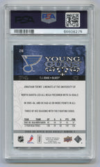 2008-09 Upper Deck #218 T.J. Oshie PSA 9 (Rookie) | Eastridge Sports Cards