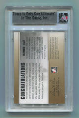 2007-08 ITG Ultimate Memorabilia 8th Edition First Rounders Silver Marian Gaborik #10/24 | Eastridge Sports Cards