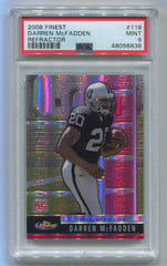 2008 Finest Refactor #118 Darren McFadden #484/699 PSA 9 (Rookie) | Eastridge Sports Cards