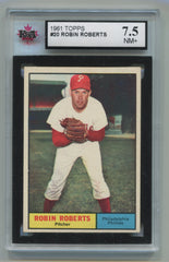 1961 Topps #20 Robin Roberts KSA 7.5 | Eastridge Sports Cards