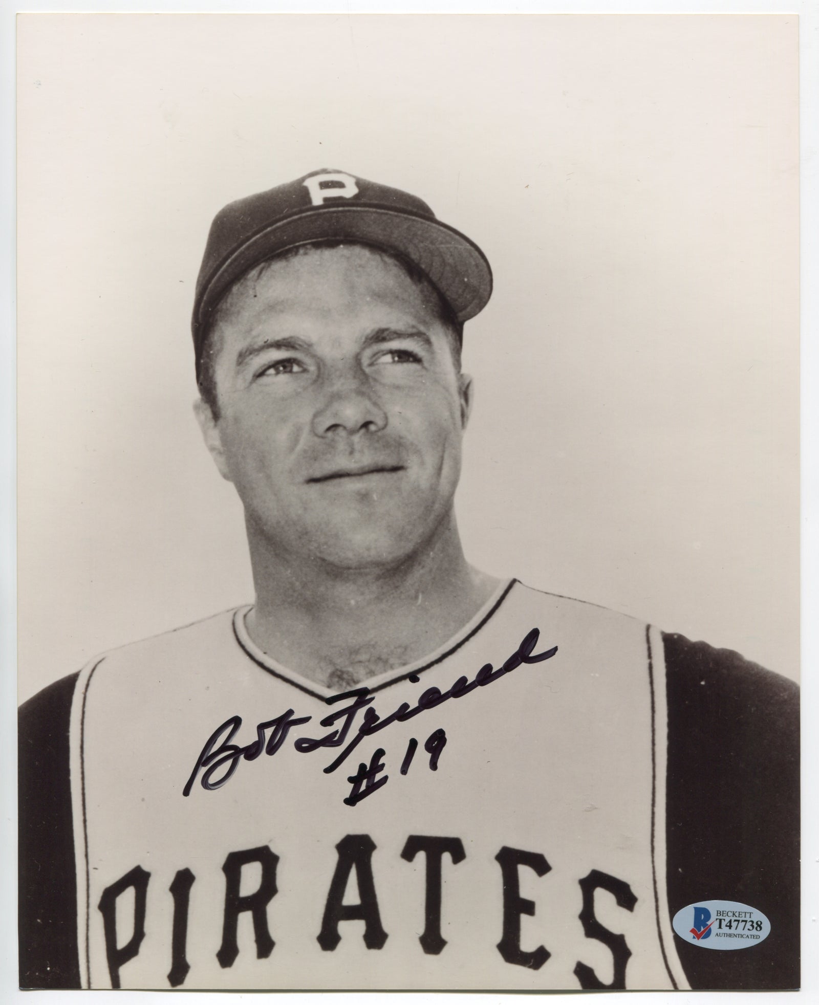 Bob Friend Signed 8x10 Photo