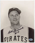 Bob Friend Signed 8x10 Photo