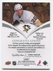 2010-11 Ultimate Collection #131 Eric Tangradi #011/299 (Rookie) | Eastridge Sports Cards