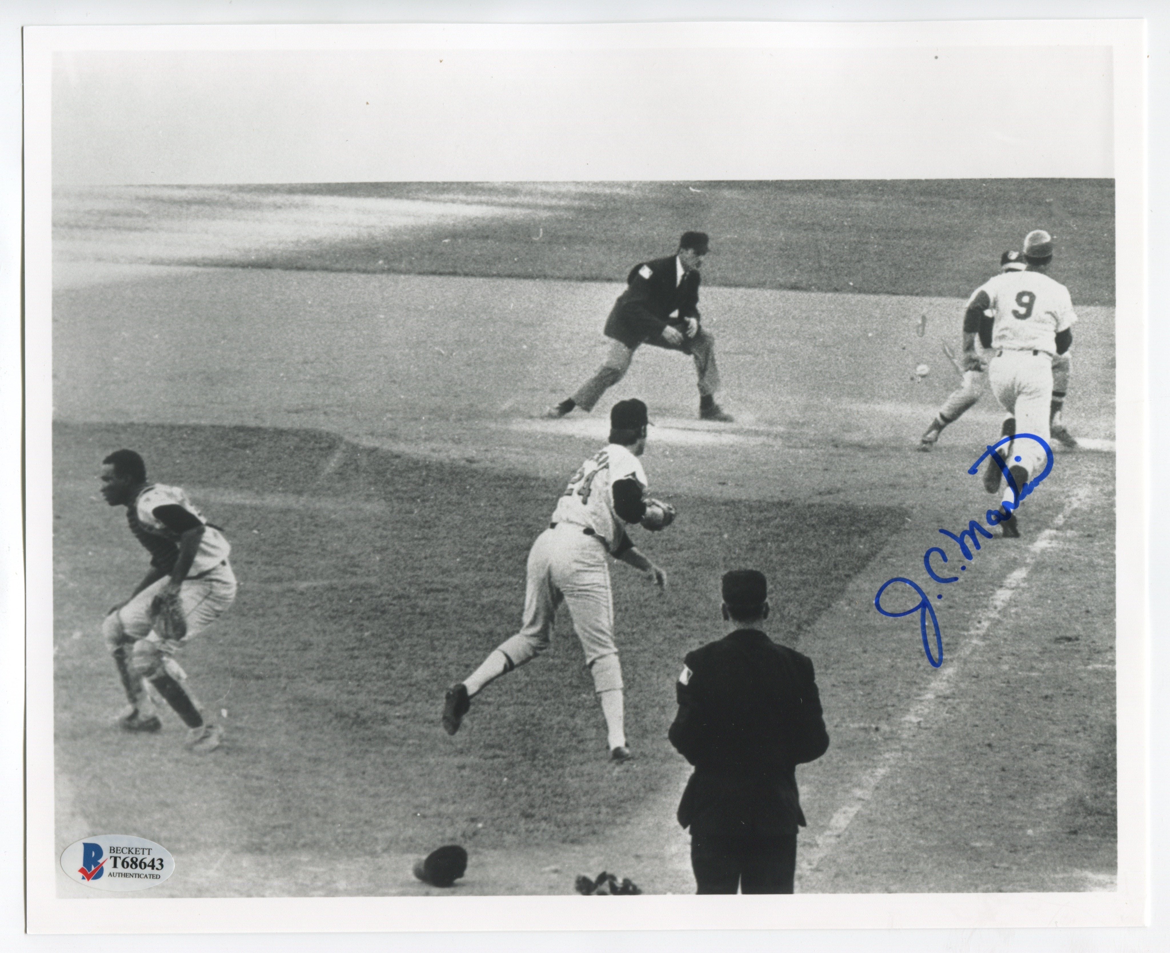 J.C. Martin Signed 8x10 Photo | Eastridge Sports Cards