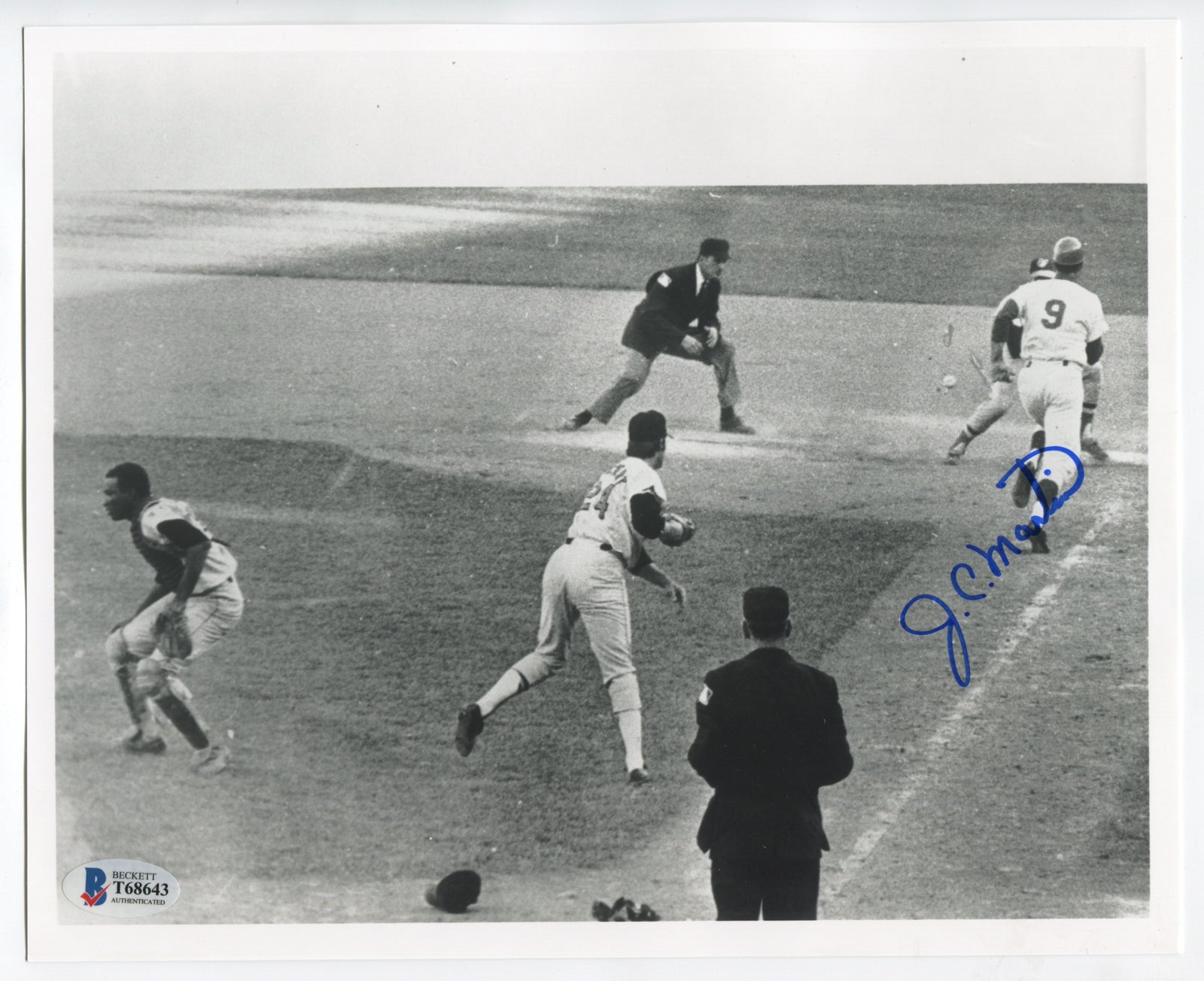 J.C. Martin Signed 8x10 Photo