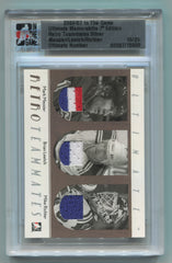 2006-07 ITG Ultimate Memorabilia Retro Teammates Silver Mark Messier/Brian Leetch/Mike Richter #15/25 | Eastridge Sports Cards