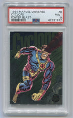 1994 Marvel Universe Power Blast #8 Cyclops PSA 9 | Eastridge Sports Cards