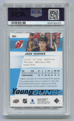 2019-20 Upper Deck #201 Jack Hughes PSA 9 (Rookie) | Eastridge Sports Cards
