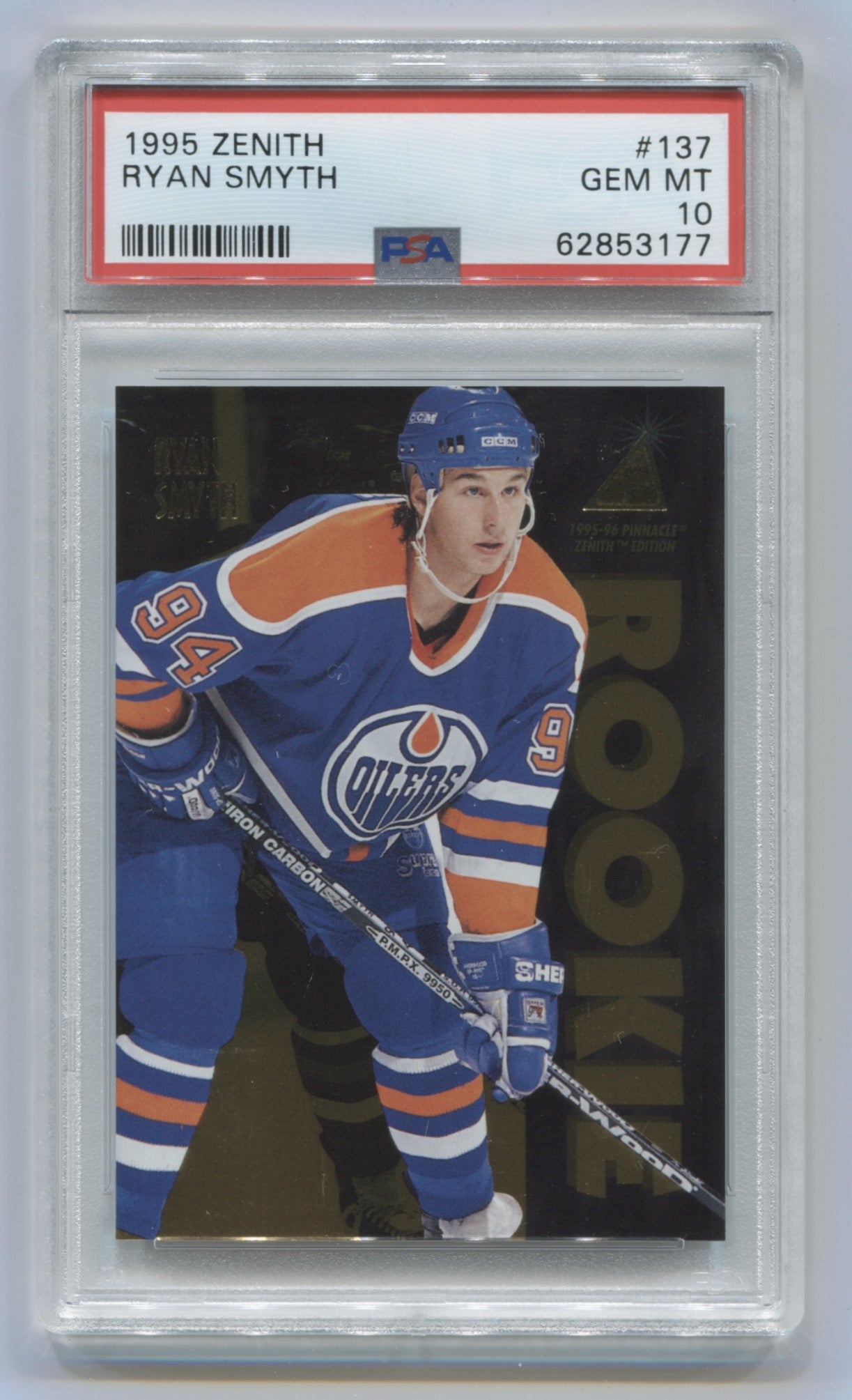 1995-96 Zenith #137 Ryan Smyth PSA 10 | Eastridge Sports Cards