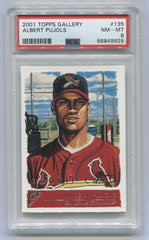 2001 Topps Gallery #135 Albert Pujols PSA 8 (Rookie) | Eastridge Sports Cards