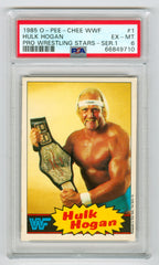 1985 O-Pee-Chee WWF #1 Hulk Hogan PSA 6 (Rookie) | Eastridge Sports Cards