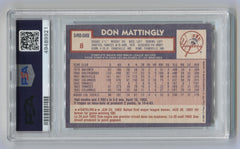 1984 O-Pee-Chee #8 Don Mattingly PSA 8 (Rookie) | Eastridge Sports Cards