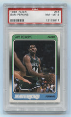 1988-89 Fleer #31 Sam Perkins PSA 8 | Eastridge Sports Cards