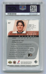2002-03 Upper Deck #447 Patrick Sharp PSA 10 (Rookie) | Eastridge Sports Cards