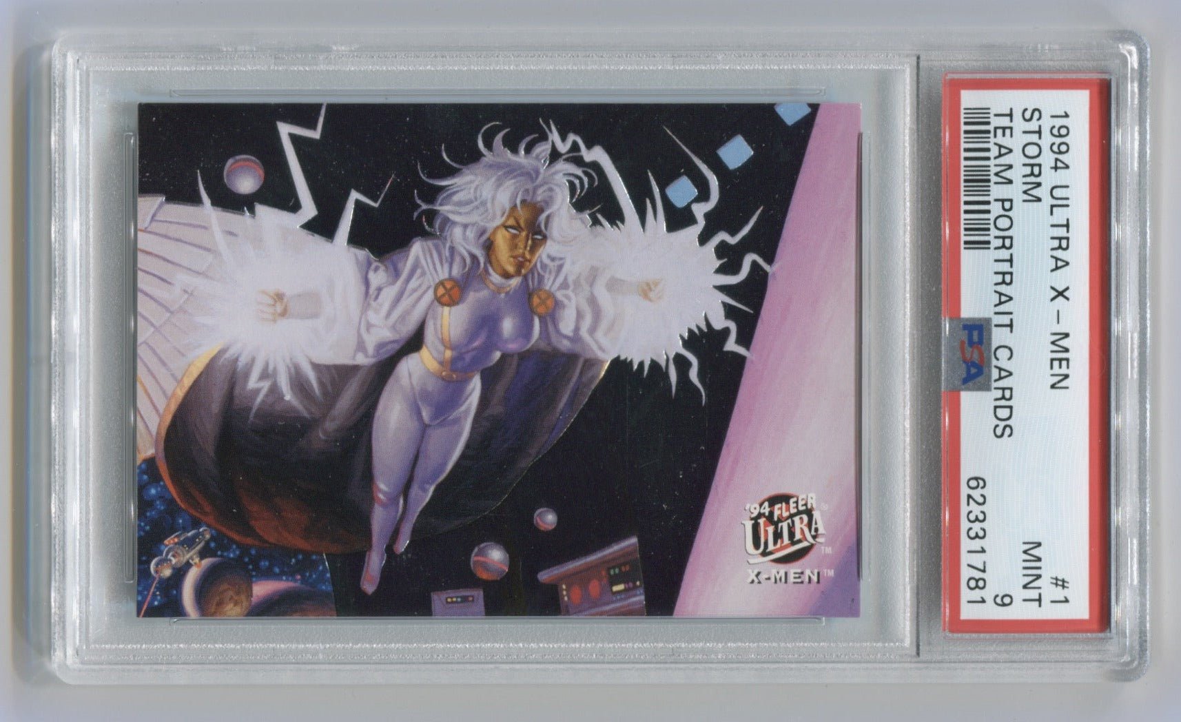 1994 X-Men Ultra Team Portraits #1 Storm PSA 9 | Eastridge Sports Cards