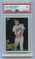 2010 Topps Chrome #191 Josh Donaldson PSA 9 (Rookie) | Eastridge Sports Cards