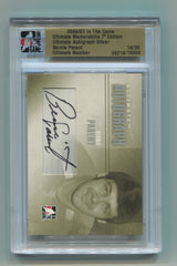2006-07 ITG Ultimate Memorabilia Autographs #66 Bernie Parent #14/50 | Eastridge Sports Cards
