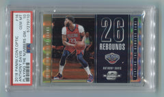 2018-19 Panini Contenders Optic Playing the Numbers Game #16 Anthony Davis PSA 10 | Eastridge Sports Cards