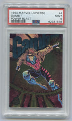 1994 Marvel Universe Power Blast #4 Gambit PSA 9 | Eastridge Sports Cards