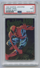 1994 Marvel Universe Power Blast #6 Spider-Man PSA 9 | Eastridge Sports Cards