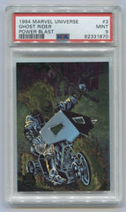 1994 Marvel Universe Power Blast #3 Ghost Rider PSA 9 | Eastridge Sports Cards
