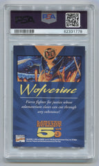 1994 X-Men Ultra Team Portraits #5 Wolverine PSA 9 | Eastridge Sports Cards