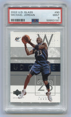 2002-03 UD Glass #90 Michael Jordan PSA 9 | Eastridge Sports Cards