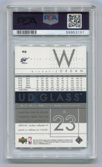 2002-03 UD Glass #90 Michael Jordan PSA 9 | Eastridge Sports Cards