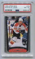 1998-99 Upper Deck #234 Martin St. Louis PSA 8 (Rookie) | Eastridge Sports Cards