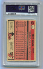 1981 O-Pee-Chee #313 Fred Lynn PSA 7 | Eastridge Sports Cards