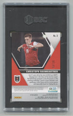 2020-21 Panini Mosaic UEFA Euro Mosaic Gold Fluorescent #3 Christoph Baumgartner #03/10 SGC 9.5 (Rookie) | Eastridge Sports Cards