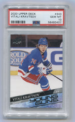 2020-21 Upper Deck #243 Vitali Kravtsov PSA 10 (Rookie) | Eastridge Sports Cards